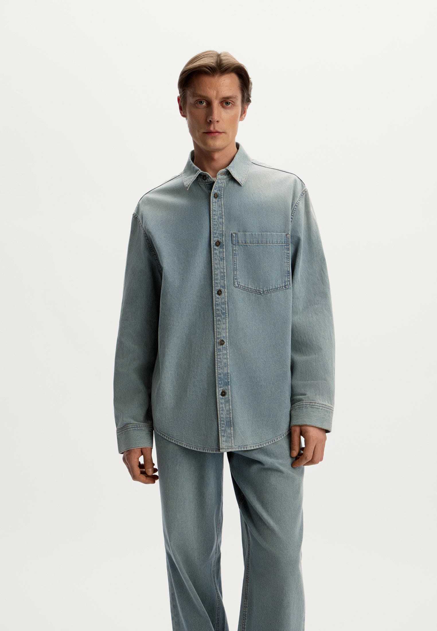 Рубашка джинсовая Light