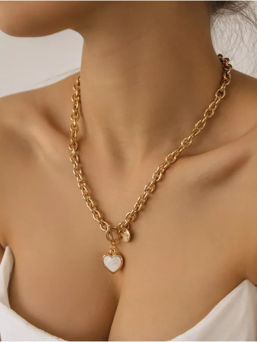 Цепочка бижутерия на шею с подвеской