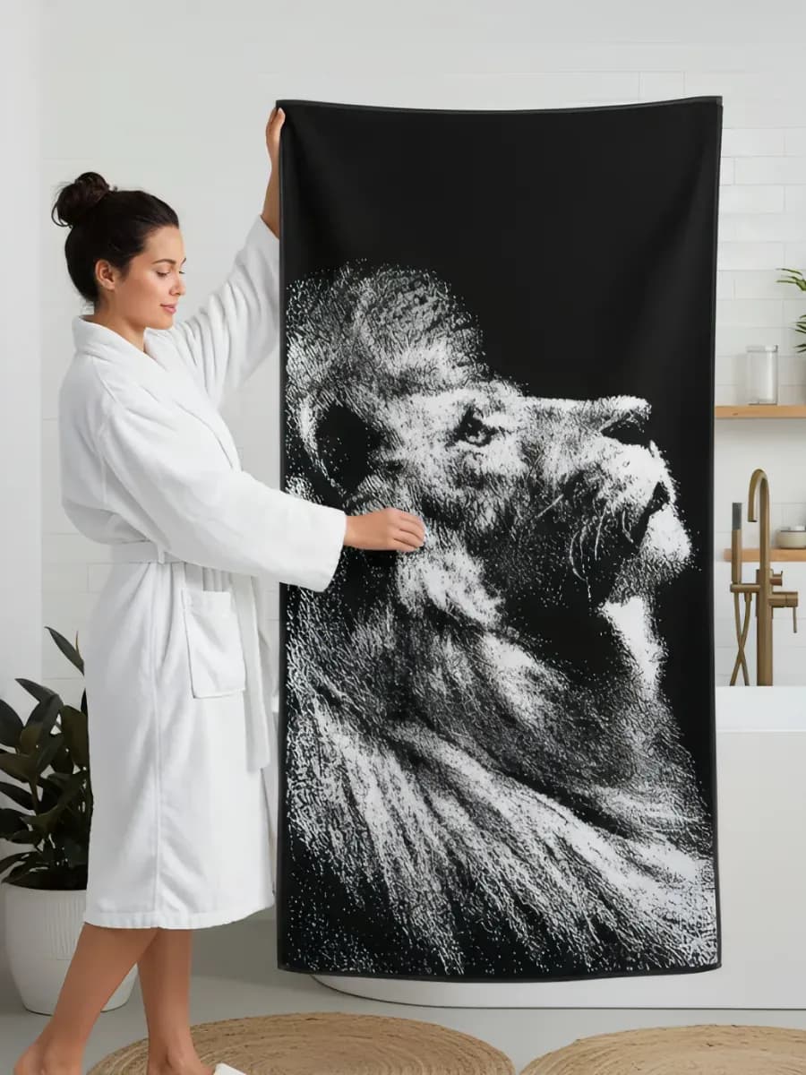 Полотенце подарочное на 23 февраля 70х130