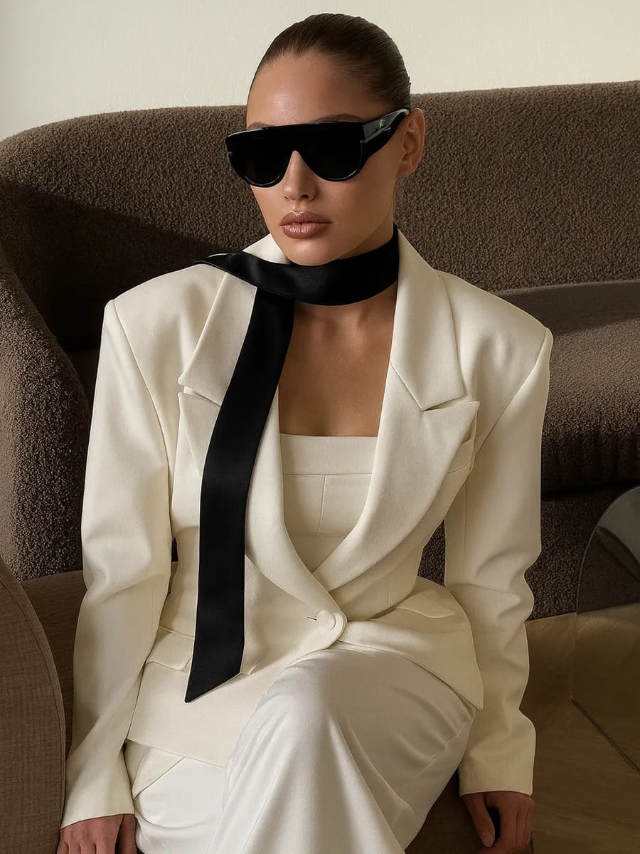 Шарф-галстук,твилли лента, скинни пояс шелк 1,4м