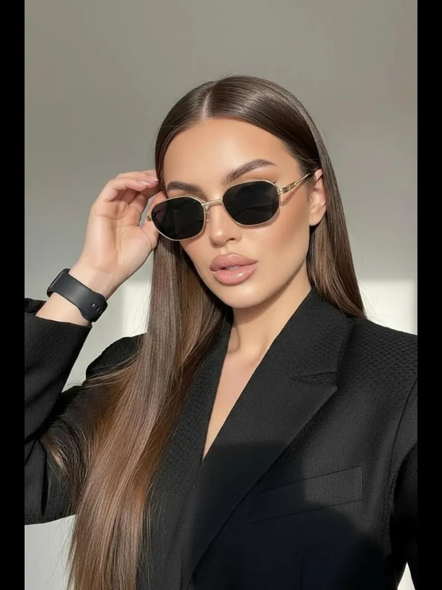 Очки солнцезащитные модные тренд 2026