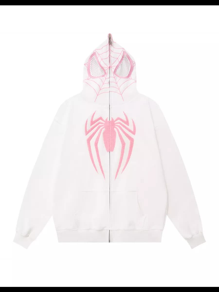 Худи на молнии Человек Паук зипка