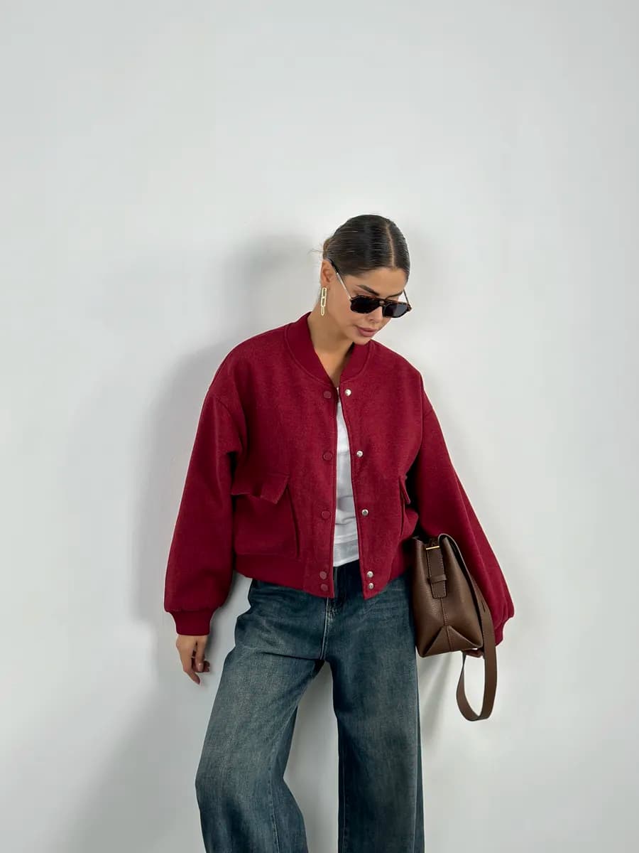 Бомбер драповый 2513 Rainbow Yan К-9-0170