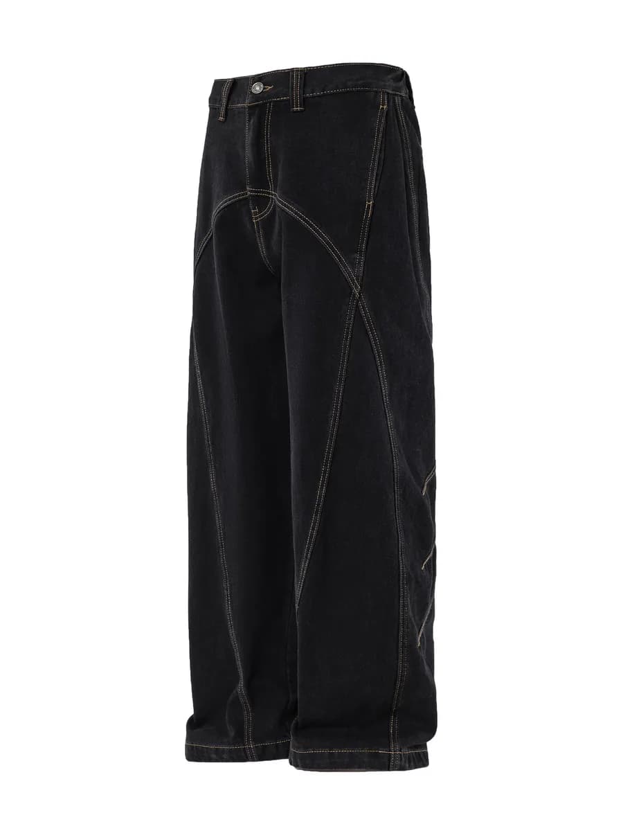 Джинсы широкие багги трубы y2k