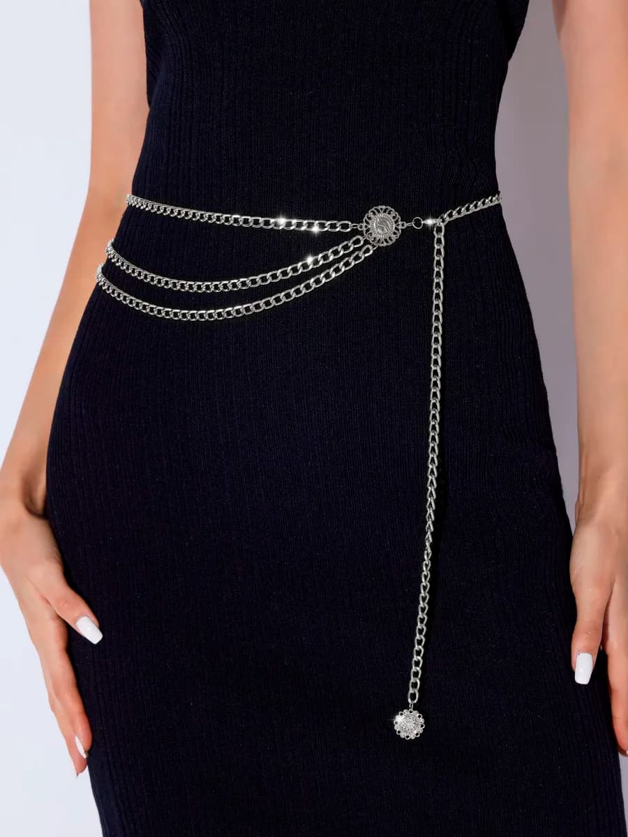 Пояс цепочка для на талию