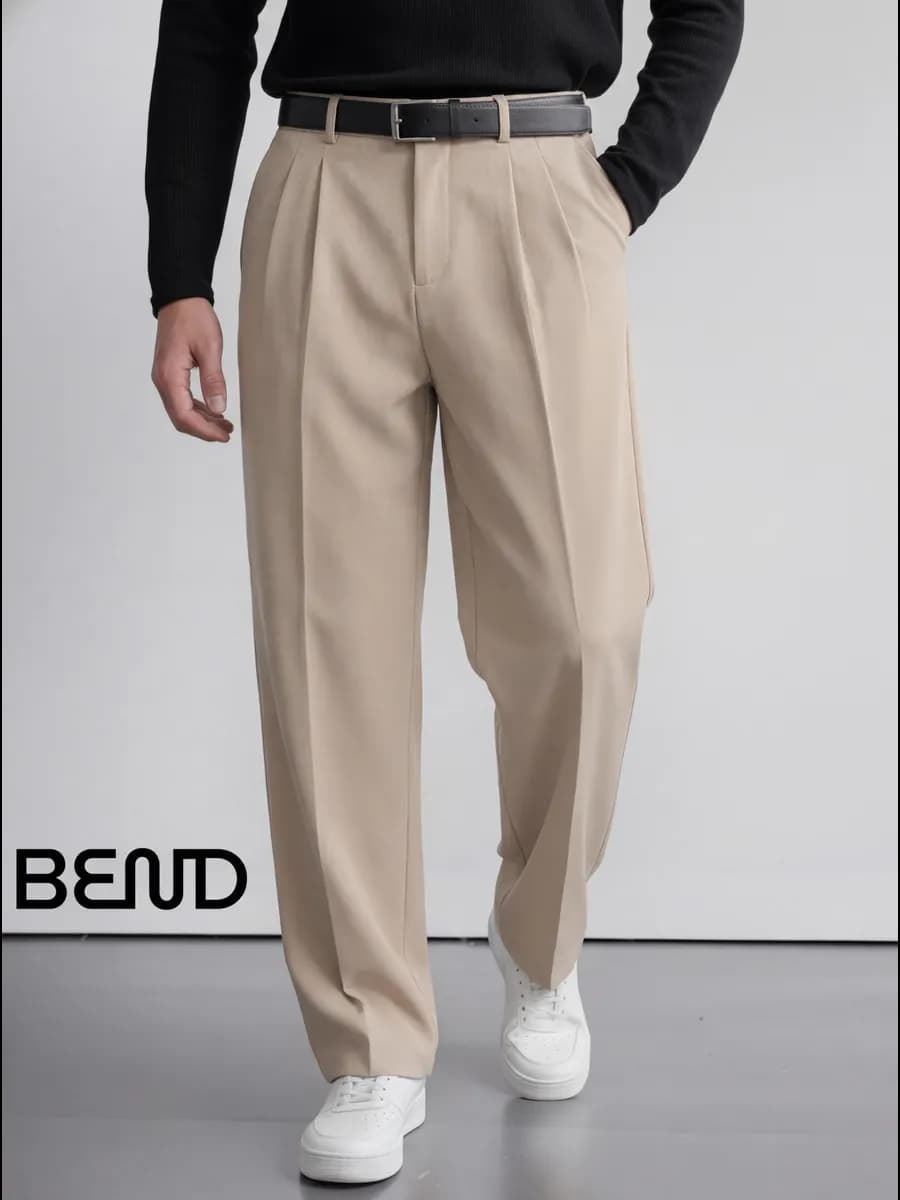 Брюки классические широкие