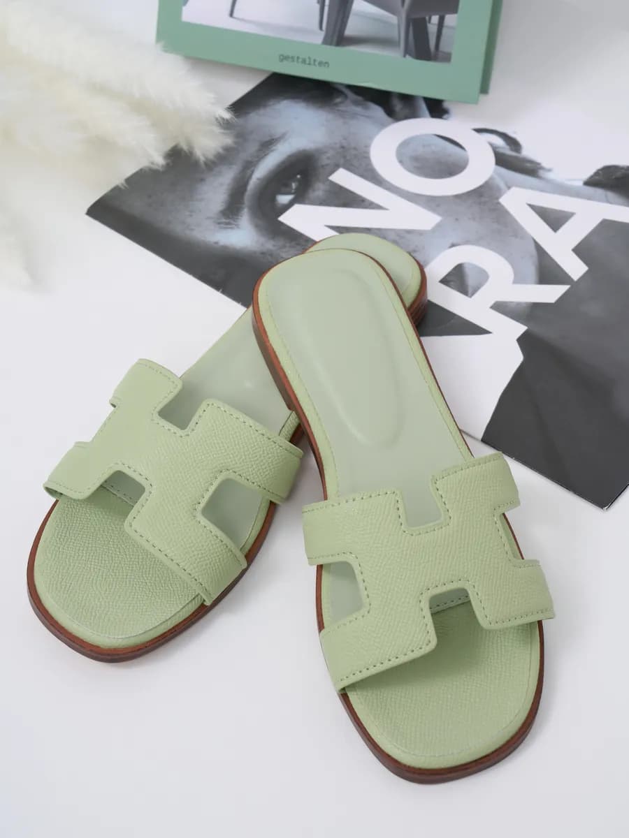 Шлепанцы летние модные Hermes