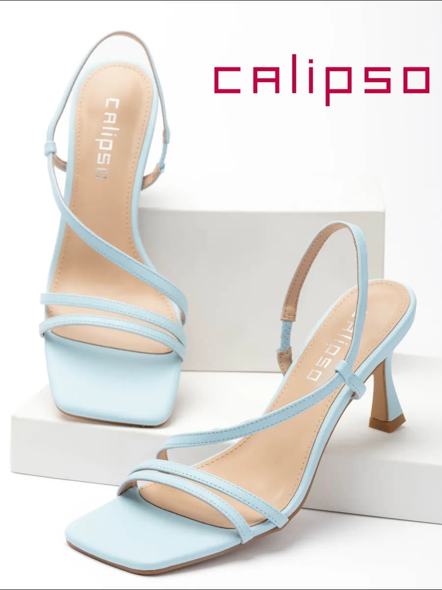 Босоножки женские на каблуке