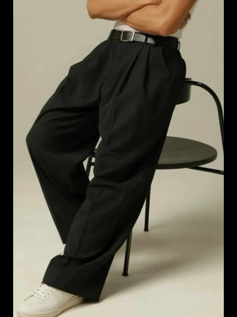 Брюки мужские классические широкие