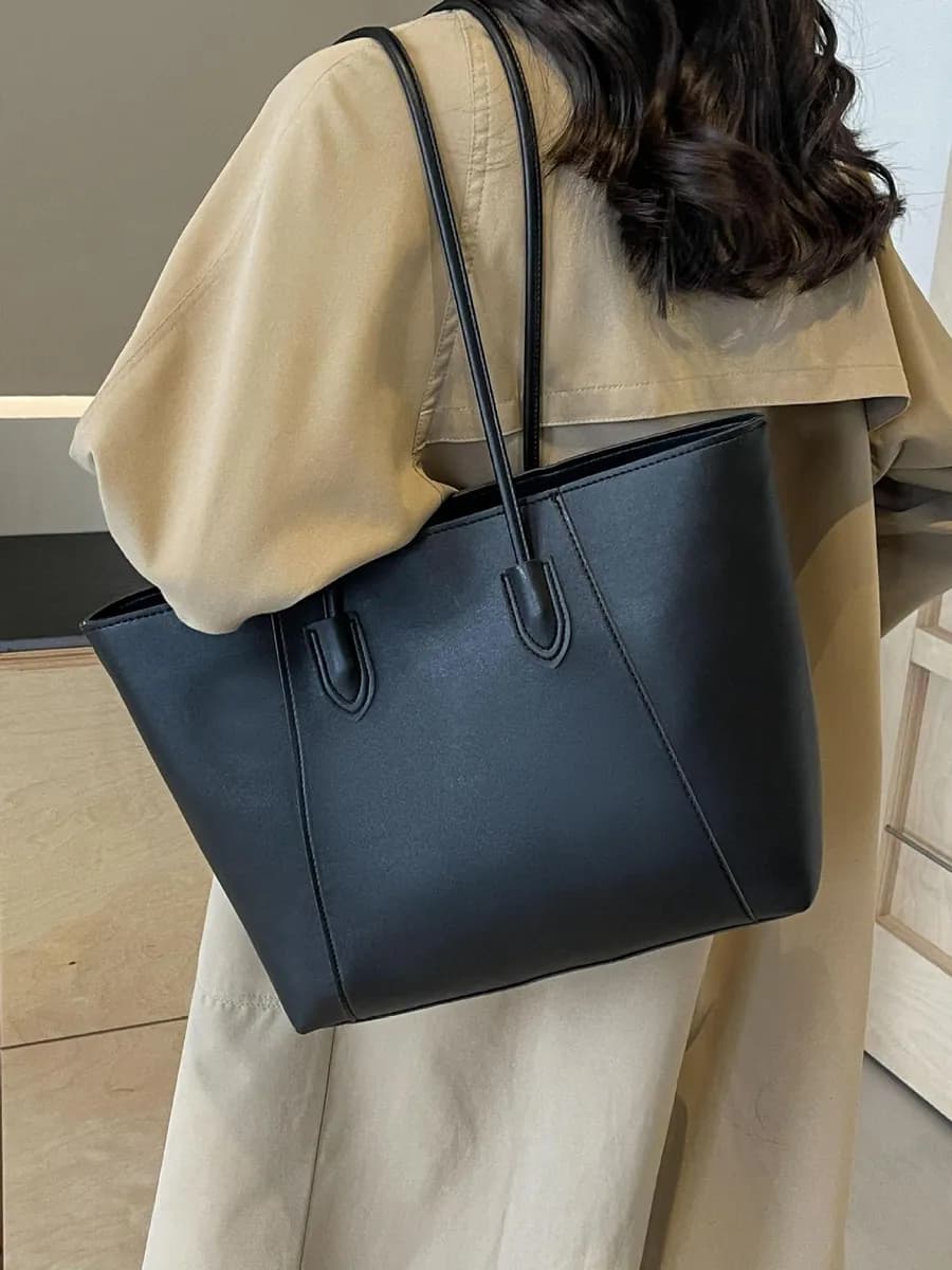 Сумка тоут кожаная большая а4