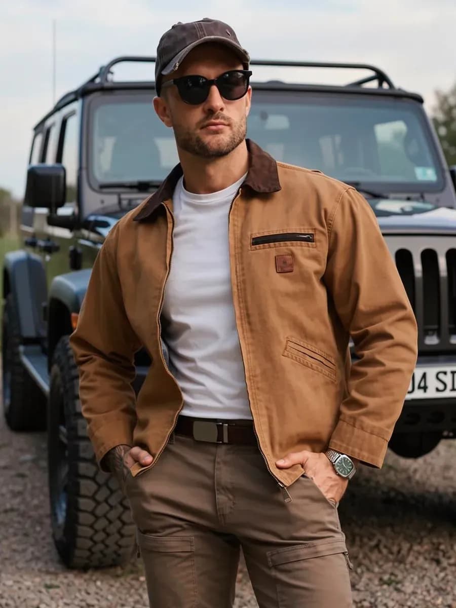 Куртка рабочего демисезонная с подкладом