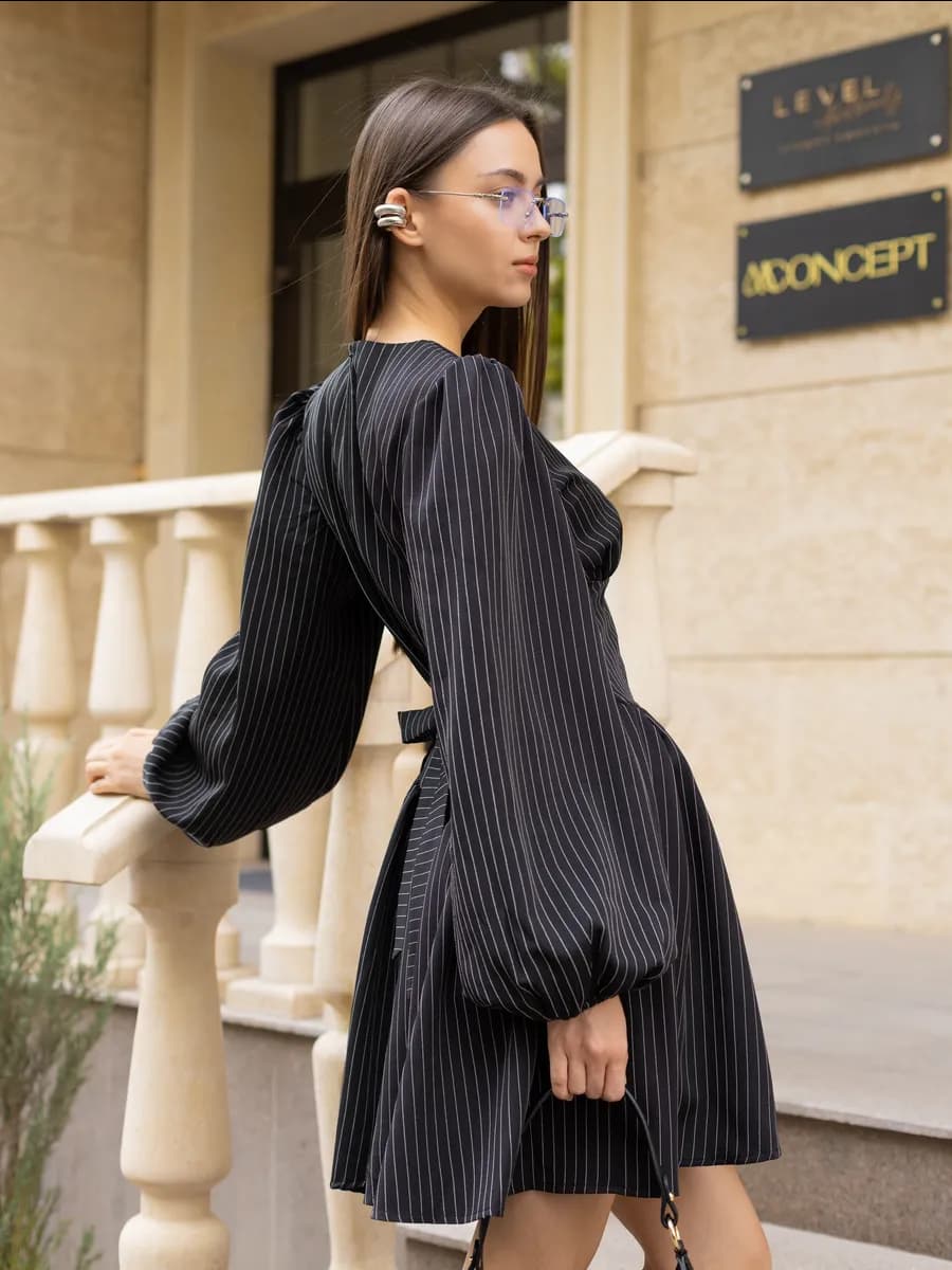 Платье вечернее на запах