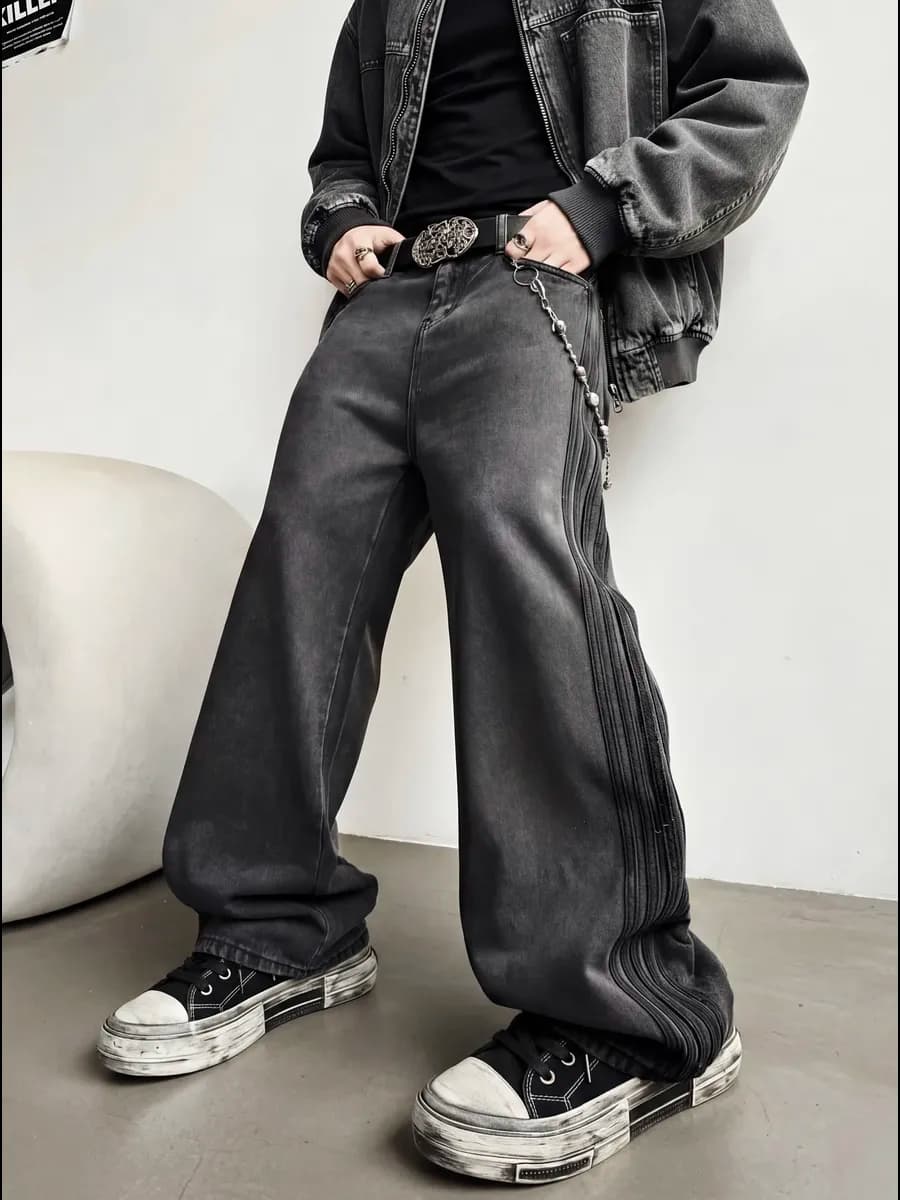 Baggy jeans широкие Yori Sport archive opium