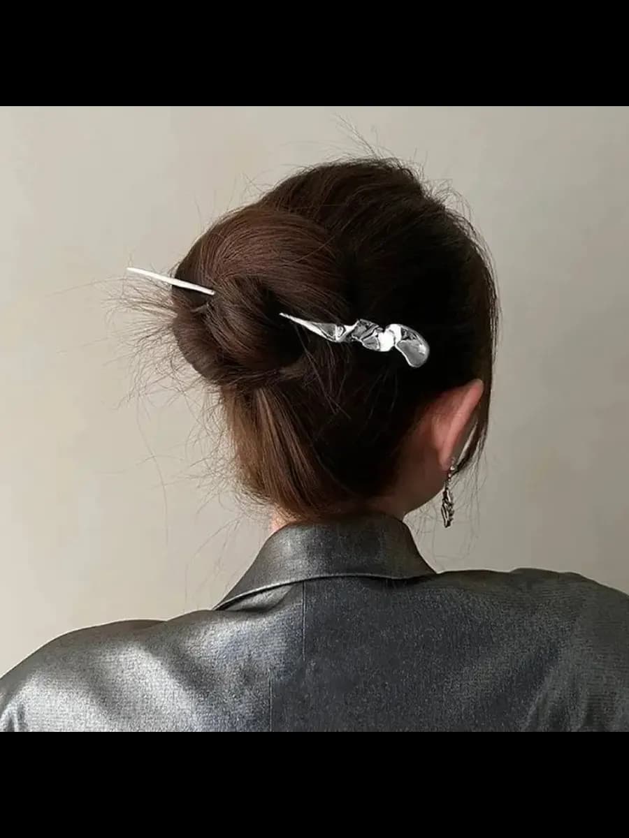 Стильная японская заколка для волос