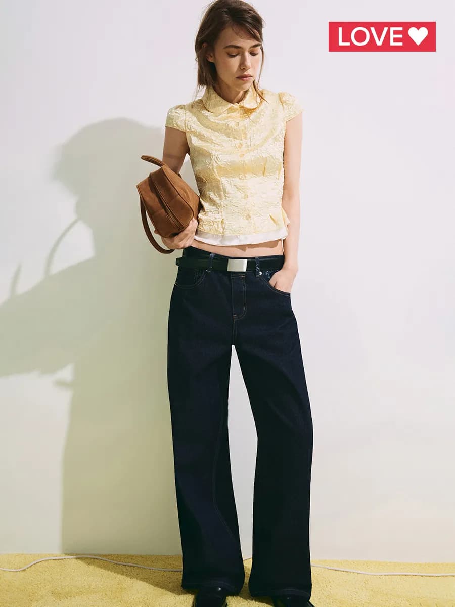 Блузка из жатого сатина