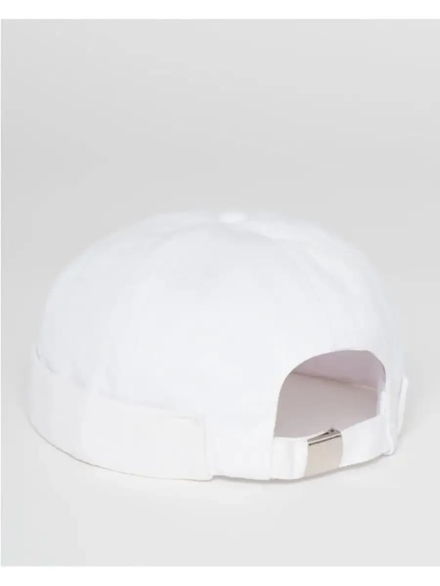 Докер кепка без козырька белый