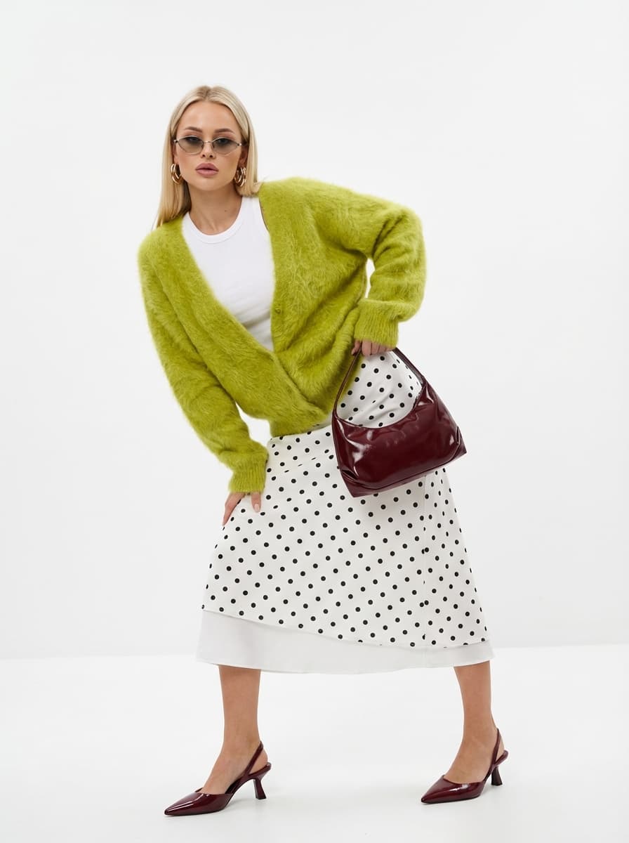 Горошек ярко классно — Вечерний | Во! стиле