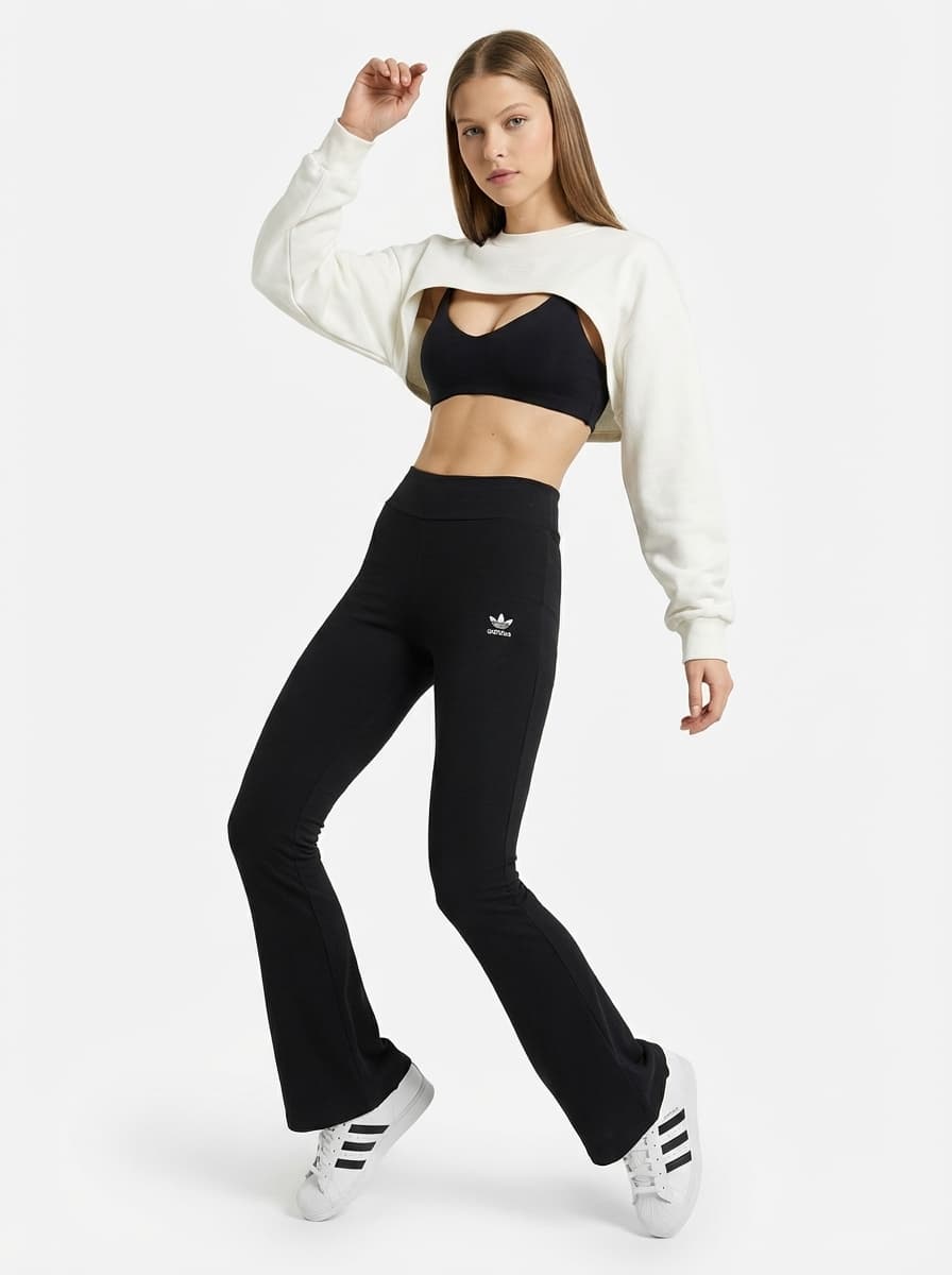 Стильный монохромный образ в спортивном стиле — Спортивный | Во! стиле