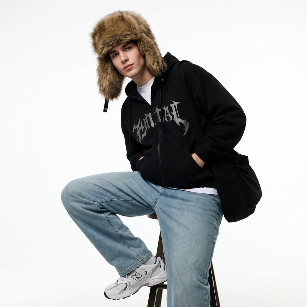 Зимний спортивный городской оутфит лук образ зумерский с WB — Спортивный | Во! стиле