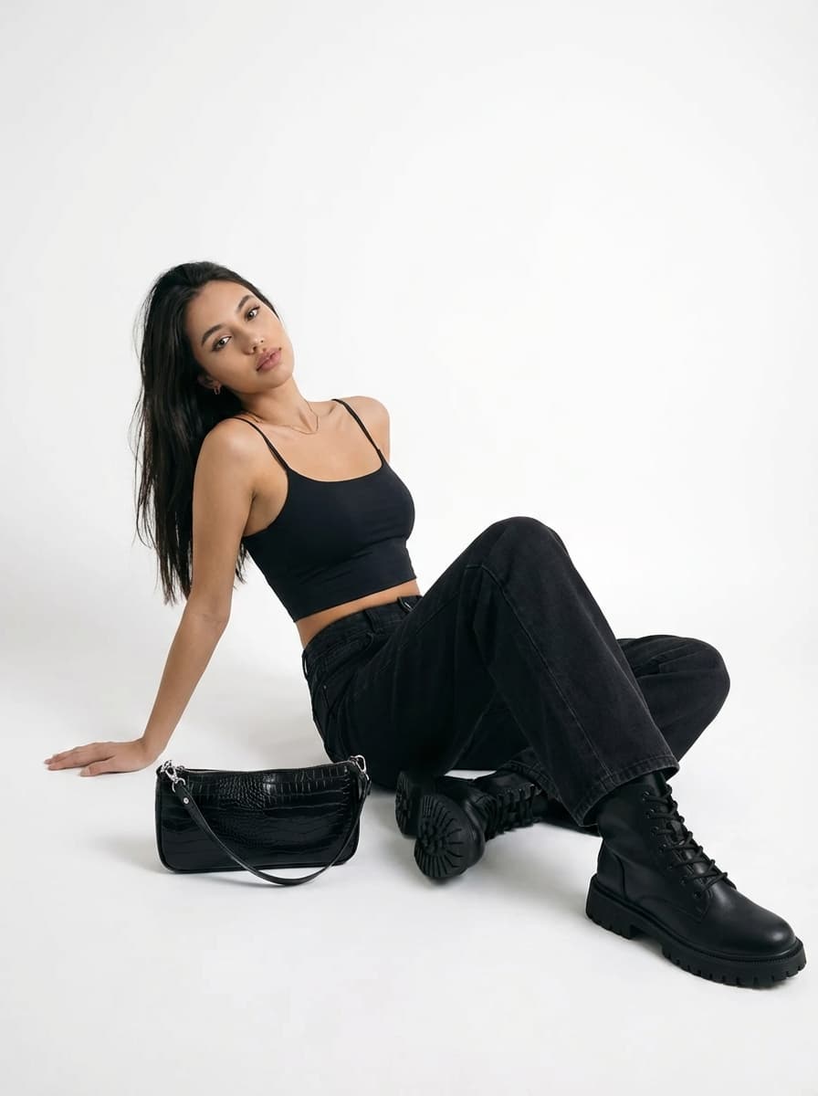 Casual-образ легкий летний для девушек топик ВБ — Городской | Во! стиле