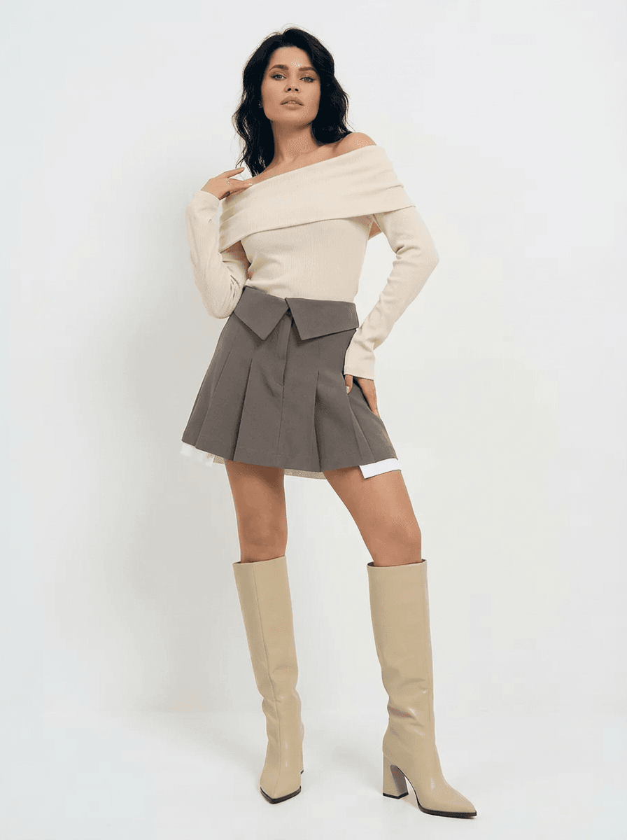 Свободный летний бежевый стиль лук женский wb — Вечерний | Во! стиле